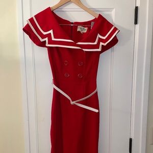 Bettie Page Sailor Dress